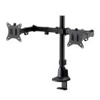  Sanwa Supply монитор arm ( двойной * long arm * тонкий Short зажим ) (CR-LAC216BK) * клиент сборка товар 