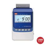 ショッピング電波時計 MAX マックス タイムレコーダー ER-110SUW/USB 電波時計付