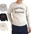 ショッピングデラックス デラックスウエア DELUXEWARE トレーナー TOWN POINT 長袖プリントトレーナー スウェットシャツ セットンスリーブ S101-44