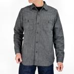  freewheelers FREEWHEELERS рубашка NEAL SHIRT 1926 STYLE WORK CLOTHING BLACK PEPPER CHAMBRAY рубашка work shirt автомобиль n пятно - рубашка 2413003