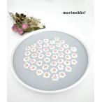 食器 マリメッコ (marimekko) 【日本限定】プケッティ プレート グレー×レッド PUKETTI PLATE 20cm 皿 プレート 52209-4-70754