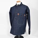 ウエアハウス WAREHOUSE デニムシャツ Lot 2213 1880 HEAVY LEATHER BOUND JUMPER プルオーバー レザーバウンド 2213