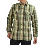ショッピングネルシャツ ウエアハウス WAREHOUSE シャツ Lot 3022 FLANNEL SHIRTS WITH CHINSTRAP 長袖チェックネルシャツ H柄 ONE WASH