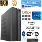 ショッピングPC 2025 新品 デスクトップパソコン パソコン第13世代 Windows11 PC Office付き 初期設定済み WIFI6 Corei5 i7 メモリ 512G 1TB SSD デスクトップPC 初心者 安い