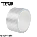 TRS 衝突防止ストリップ ステッカー 透明カーボン 幅5cm×5m 360111