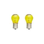  лампа 24V25W указатель поворота лампочка ( одиночный ) желтый 2 шт. комплект BA15S S-25