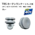 TRS カーテンランナー トラック用 いすゞ ギガ フォワード UDクオン 40個入 グレー 純正レール対応 380651
