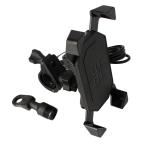  мотоцикл смартфон держатель зарядка USB зарядка подставка USB источник питания 2.1A зеркало руль установка зарядное устройство выпадение предотвращение блокировка 5 дюймовый ~7 дюймовый 