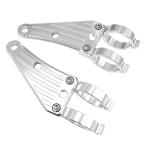 31mm крепление передней фары CNC aluminium стружка (процесс образования во время фрезеровки) крепление передней фары универсальный передняя вилка указатель поворота крепление, опора Magna 250 Ape 50