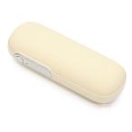  почтовая доставка заряжающийся Кайро 4800mAh белый маленький размер легкий 3 секунд внезапный скорость повышение температуры 2 -ступенчатый регулировка температуры двусторонний повышение температуры мобильный аккумулятор c функцией PSE засвидетельствование завершено 