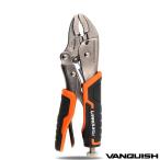 ヴァンキッシュ ロッキングプライヤー バイスプライヤー バイスグリップ ロッキングバイス 185mm 曲線あご プライヤー DIY 工具 海外ブランド 輸入工具