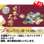 日本の名湯 お試し 6種類16包入 入浴剤セット にごり湯 透明湯 温泉地公認 詰め合わせ 医薬部外品 日本製 送料無料 爆買 リラックス バスタイム 母の日