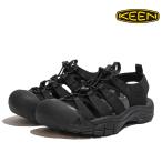 キーン ニューポート エイチツー サンダル KEEN NEWPORT H2 1022258 TRIPLE BLACK メンズ 通気性 速乾性 キャンプ 靴 アウトドア 25SS