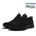 ショッピングSlip スケッチャーズ スリップインズ スニーカー SKECHERS 108144-BBK Hands Free Slip-ins Work Summits SR Enslee BBK ウィメンズ 24SS