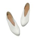 TOP TO TOP специальный заказ модель рецепт обувь Recipe легкий мягкий кожа RP-279 V cut Bab -shuWHITE натуральная кожа женский сделано в Японии MADE IN JAPAN