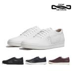 トップセブン スニーカー TOP SEVEN T7-S215 BB BLACK BURGUNDY WHITE NAVY メンズ 靴 ローカット レザー シボ革