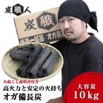 炭 炭職人 オガ炭 10kg オガ備長炭 高火力 長時間燃焼 煙少 白炭 オガ備長炭 白炭 高品質オガ炭 納得の燃焼時間 火力 BBQ お花見 キャンプ 「yama」