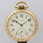 デッドストック級 箱付 稼働 良品 ウォルサム 82802 8358225 手巻 白文字盤 スモセコ 懐中時計 NSY11522ABC 0061600 4ERT