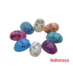 Yahoo! Yahoo!ショッピング(ヤフー ショッピング)天然石風オーバル型ターコイズ 各30粒 ☆クリックポストOK☆【デコパーツ/ストーン/パーツ】