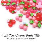 Yahoo! Yahoo!ショッピング(ヤフー ショッピング)ネイル レジン デコ ネイルサイズ チェリーミックス 約20個入り
