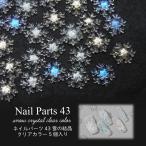 Nailparts снег. кристалл прозрачный цвет 5 штук входит 43