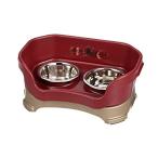 Neater Feeder Deluxe for Small Dogs in Cranberry by Neater Pet Brands by NE