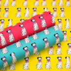 生地 布 アメリカンなダルメシアン 犬 ドッグ 動物柄 オックス 綿100％ 約110cm幅 99408-2 ゆうパケット2ｍ対応 10cm単位価格