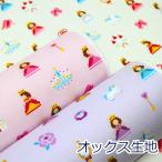 生地 布 Dot Princess ピクセル お姫様 オックス 綿100％ 約110cm幅 ゆうパケット2ｍ対応 10cm単位価格