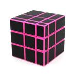 RainbowBox 3x3x3炭素繊維の鏡面のキューブ 3x3炭素繊維の鏡面 スピードキューブ 競技用 立体パズル 知育玩具 脳トレ ストレス解消