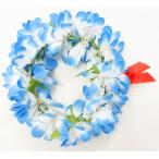  хула Ray Haku украшение для волос E плюмерия головная повязка синий blue 