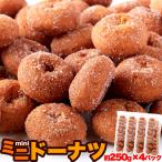 ミニドーナツ 1kg (250g×4袋) 一口サイズの ドーナツ が 夢の食べ放題級 送料無料 プレミアム