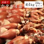 ホタルイカ（浜茹で）約1kg（約250g×4パック） ボイル 日本海産 ほたるいか 蛍烏賊 送料無料（北海道・沖縄を除く）