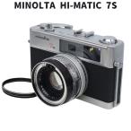 MINOLTA HI-MATIC 7S дальномер пленочный фотоаппарат полное обслуживание 