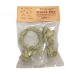 インコのおもちゃ Grass toy　3点セット 天然い草おもちゃ