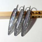 9〜9.5cm オーロラ3D シルバー 弓角ル