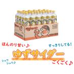 ごっくん馬路村で有名な馬路村農協　【ゆずサイダー】280ml×24本 ギフト プレゼント 食品  グルメ  プレゼント