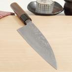 万能包丁 薄出刃包丁 ダマスカス 両