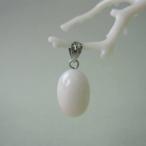 ミッド珊瑚 オーバルペンダントトップ 洋銀 『宝石サンゴ』 珊瑚婚 還暦 誕生日 御祝 厄除 御守 3月の誕生石 ギフト プレゼント