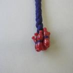 [ высший класс ] Kochi производство . красный (...).. нет болезнь . несчастье. netsuke шесть .. netsuke украшение на оби японский костюм натуральный шелк [ драгоценнный камень коралл ].... календарь день рождения . праздник . исключая ..3 месяц. зодиакальный камень 