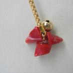  Япония Kochi производство красный .. netsuke (3 шт есть ) человек шелк счастливый случай ... исключая [ драгоценнный камень коралл ].... календарь день рождения . праздник 3 месяц. зодиакальный камень подарок подарок брак 35 годовщина .. работник 