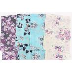 浴衣 レディース  レトロ  変わり織り ゆかた かわいい おしゃれ 花柄 yukata 浪漫 プレタ 仕立て上がり 送料無料