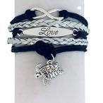 Sea Turtle Bracelet, Infinity Love Tortoise Gifts, Sea Turtle Jewelry