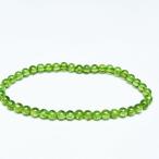 ペリドットブレスレット5mm一点物...