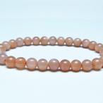  orange лунный камень браслет 6mm один пункт предмет почтовая доставка возможно [M рейс 1/10] 111-48537