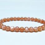  orange лунный камень браслет 6mm один пункт предмет почтовая доставка возможно [M рейс 1/10] 111-48558