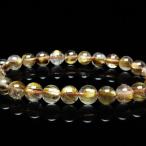  рутил кварц браслет 7mm Taichi n рутил кварц Taichi n рутил один пункт предмет почтовая доставка возможно [M рейс 1/10] 111-48947