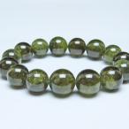 ツァボライト ブレスレット 13mm 一点物 送料無料 111-49804
