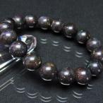 ブラックオパール ブラックマトリックスオパール  ブレスレット 13mm 一点物 111-9852