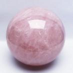 ショッピング恋愛 4.3Kg ローズクォーツ 丸玉 スフィア 145mm 一点物 送料無料 161-677
