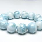 ラリマーブレスレット18mm一点物...